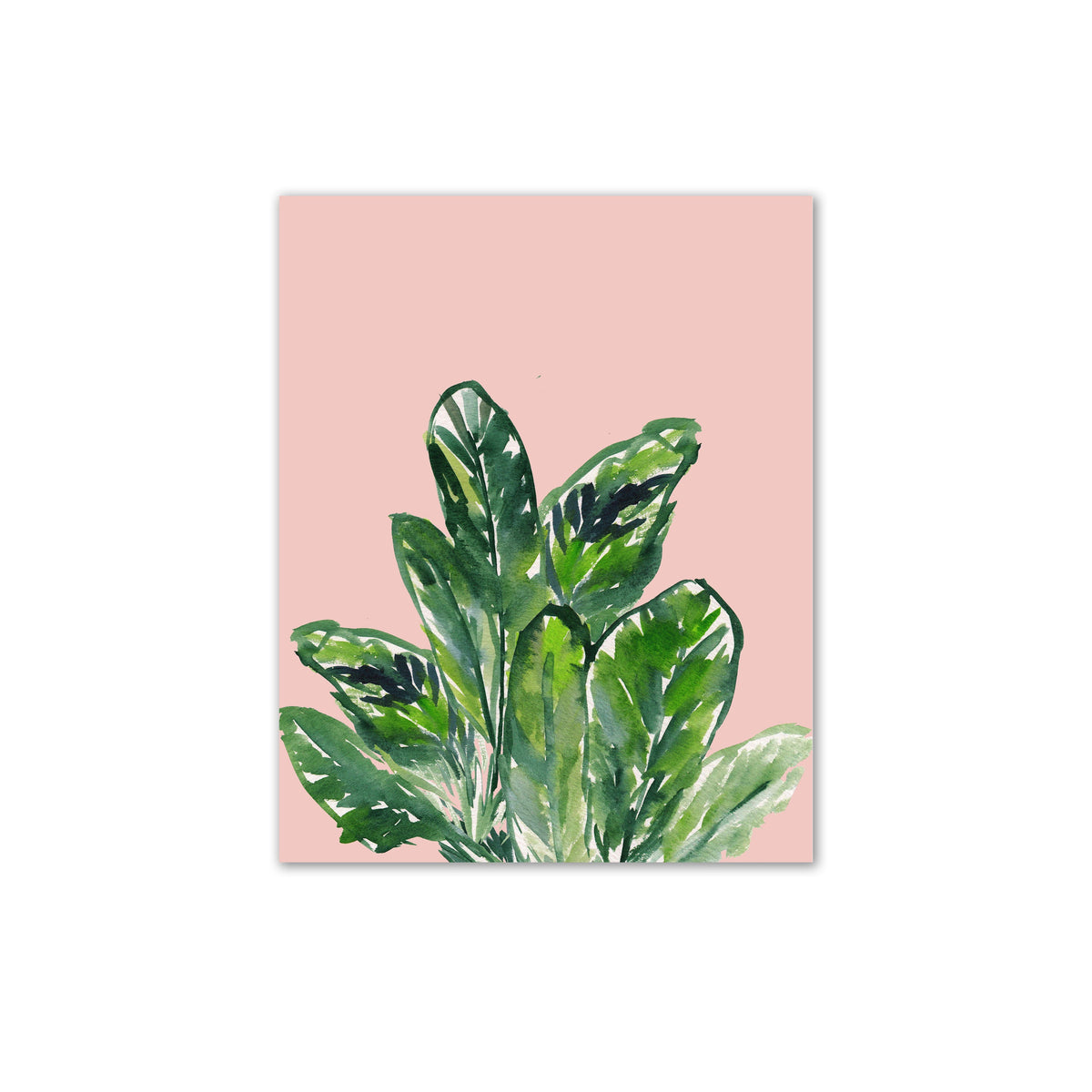 Pink Palm Art Print