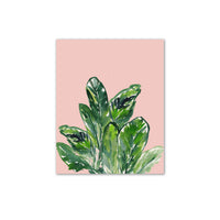 Pink Palm Art Print