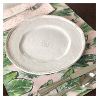 Woven Placemats | Pink Palm