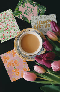 Thank you palms - A2 notecard