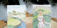 Golf King - A2 note card