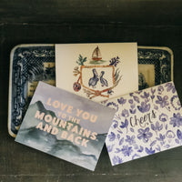 Mountain Love - A2 note card