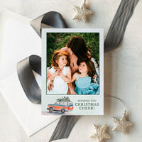 Vintage Car Photo Card