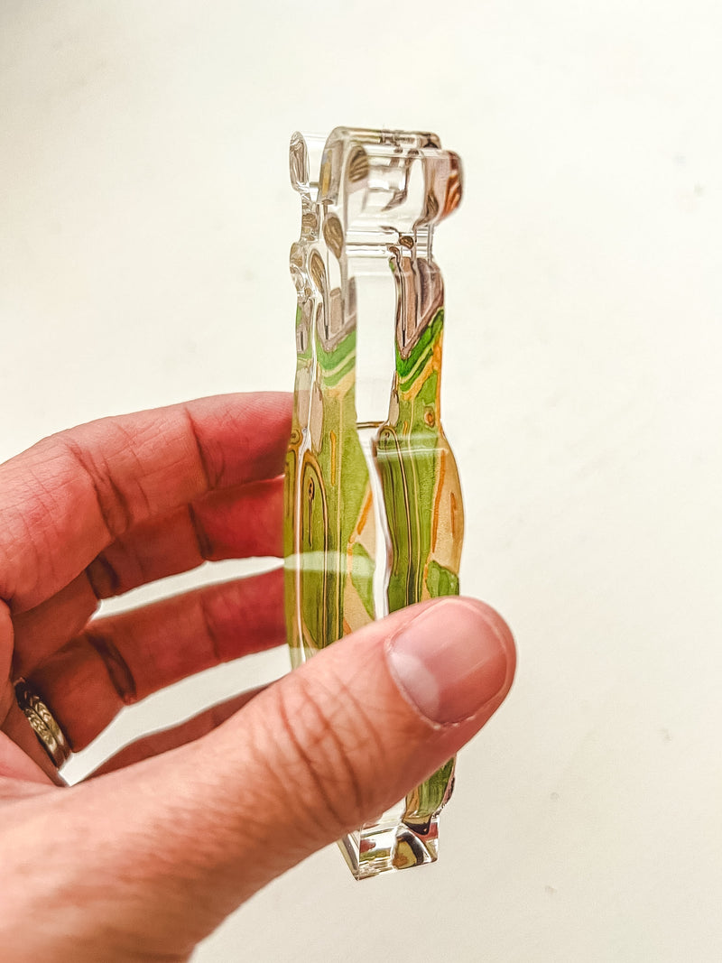 Acrylic Shelfie Mini: Golf Clubs