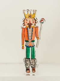 Acrylic Shelfie Mini: Coastal Nutcracker
