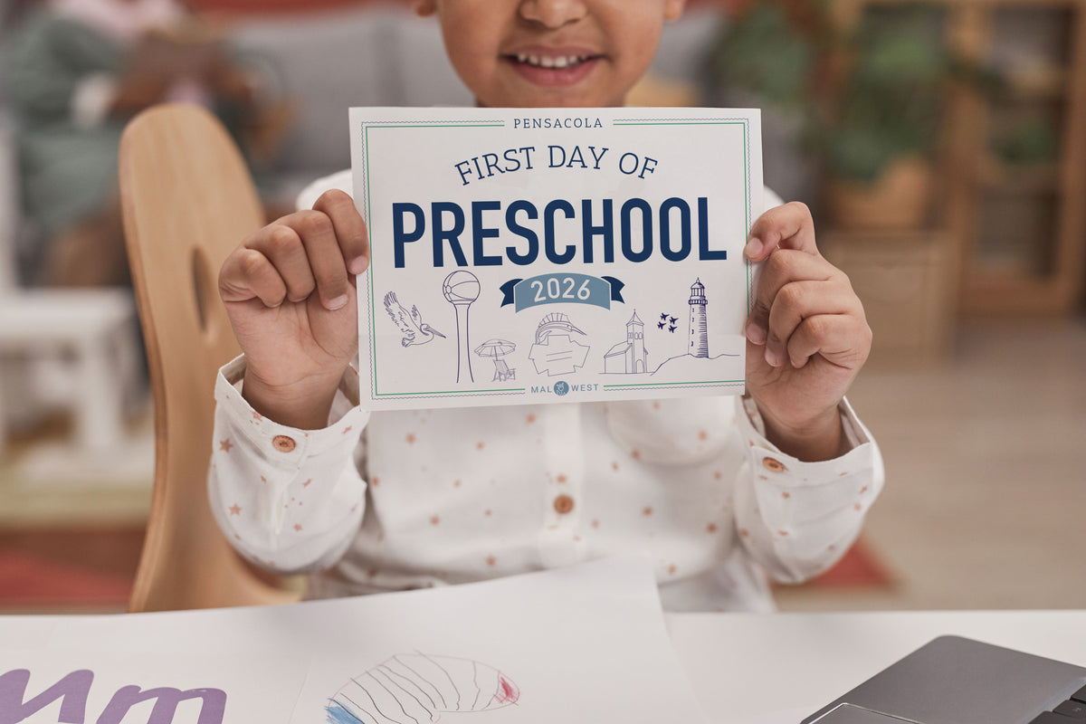 Back to School Signs 2026 Pensacola - Digital Download