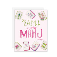 More Mahjong, Please! - A2 note card