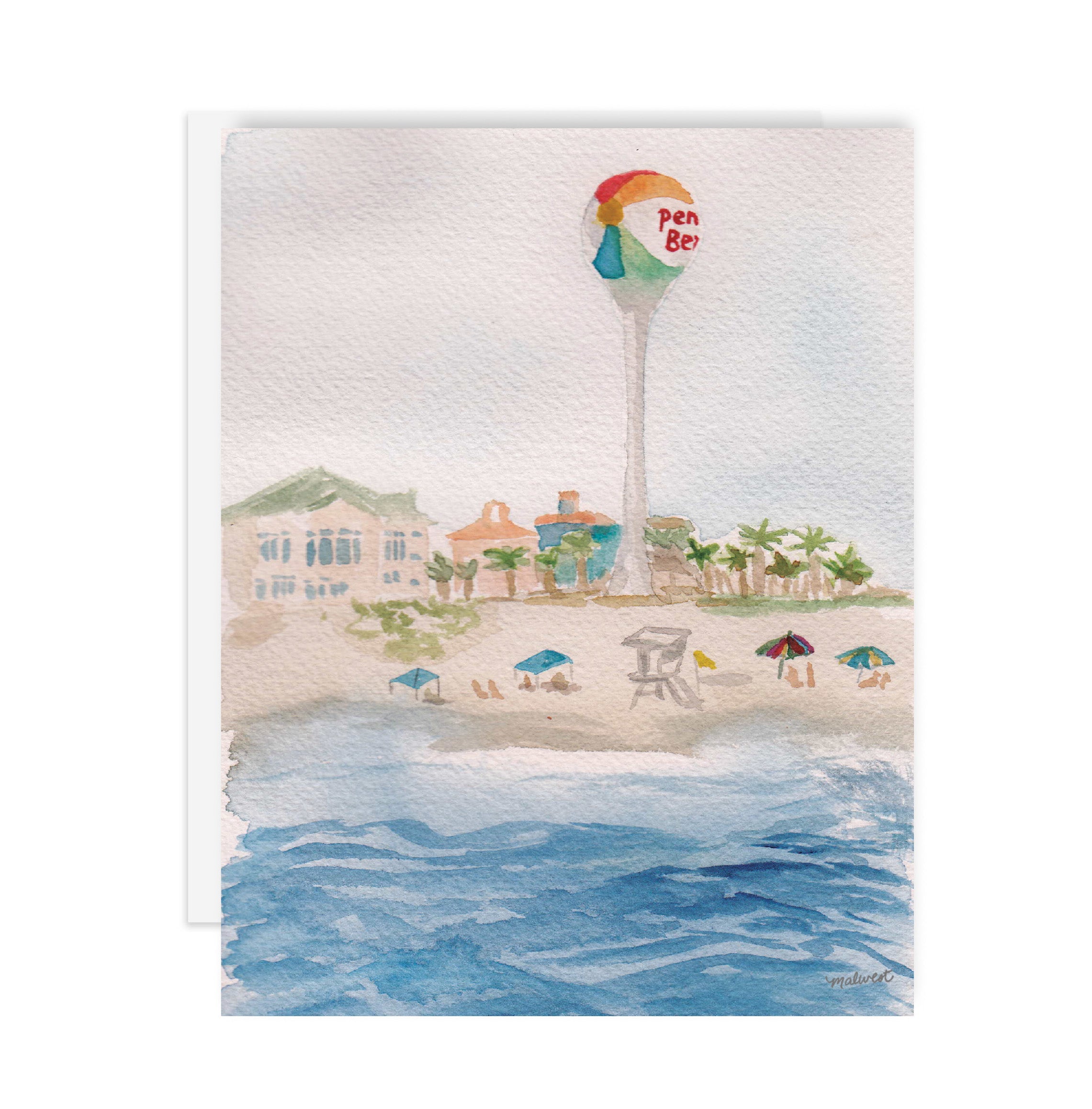 Pensacola Landmarks Box Set: - A2 notecard pack of 8 – MALWEST design