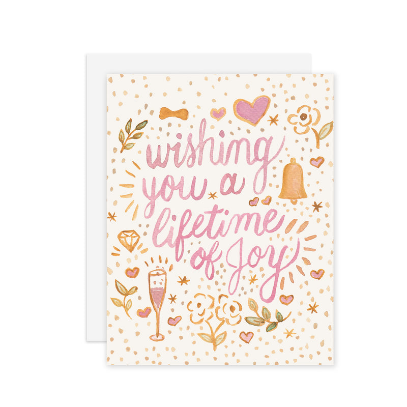 Wishing Joy - A2 notecard
