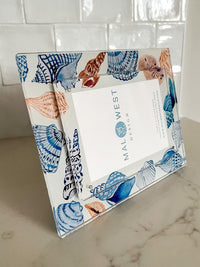 Sea Shells Watercolor Acrylic Picture Frame