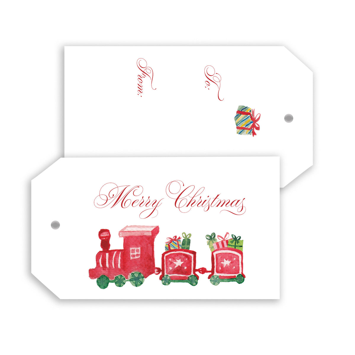 Christmas Train Gift Tag | Box of 12