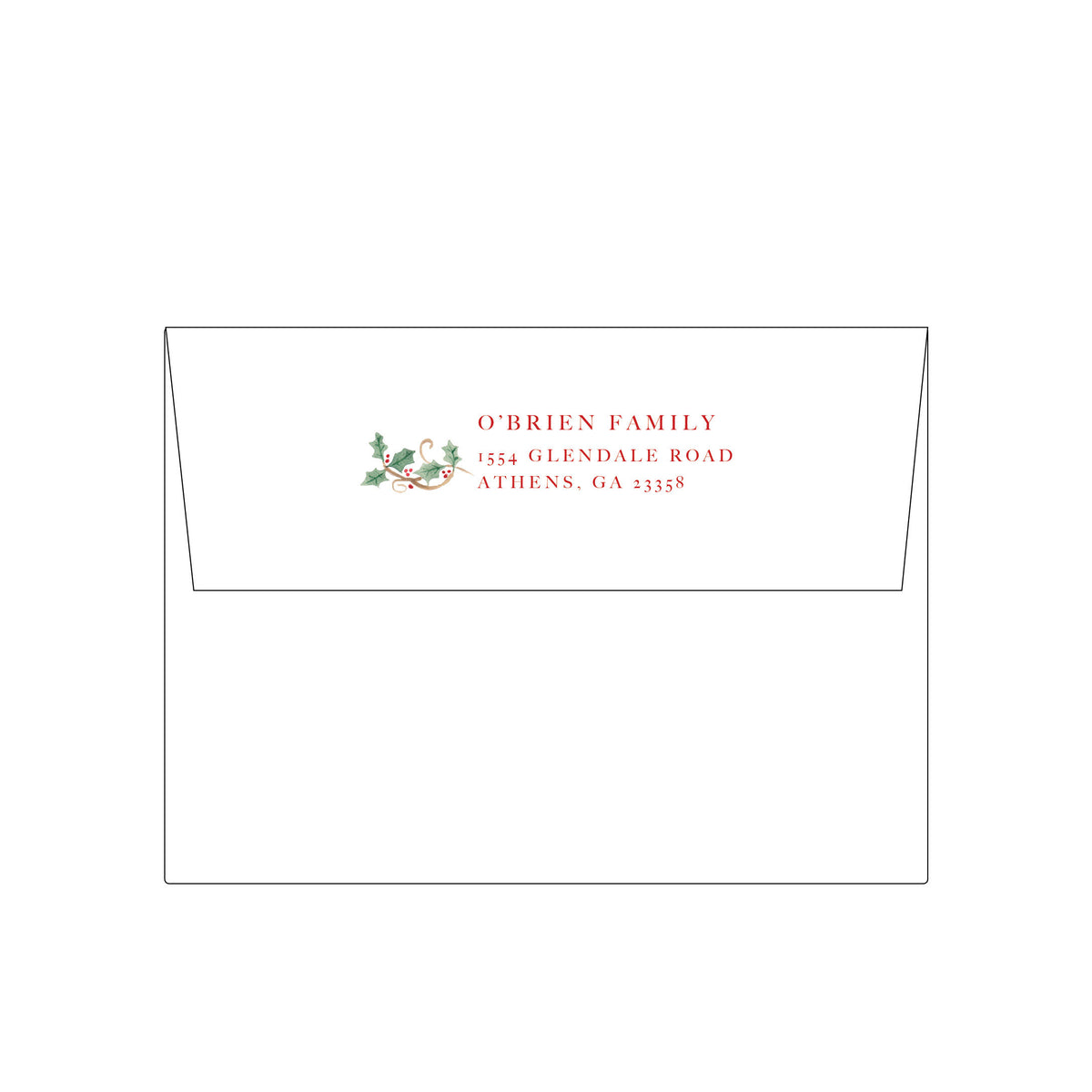 ADD ON: Photo Card Envelope Printing