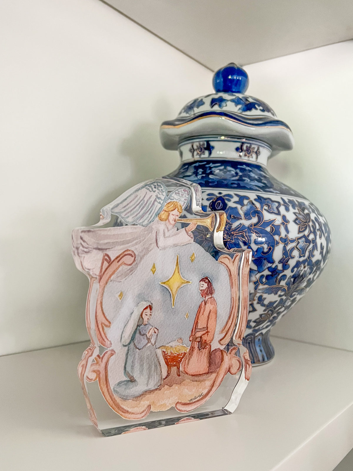 Acrylic Shelfie: Holy Family 5x7"
