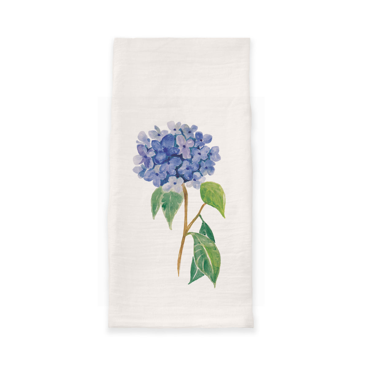 Hydrangea Blue Tea Towel