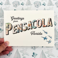 Greetings from Pensacola Art Print & Post Card