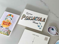 Pensacola Beach Sign Art Print & Post Card