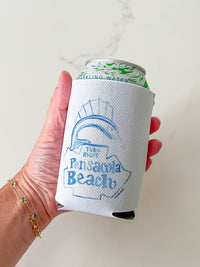 Pensacola Beach Sign Collapsible Koozie | Drink Sleeve