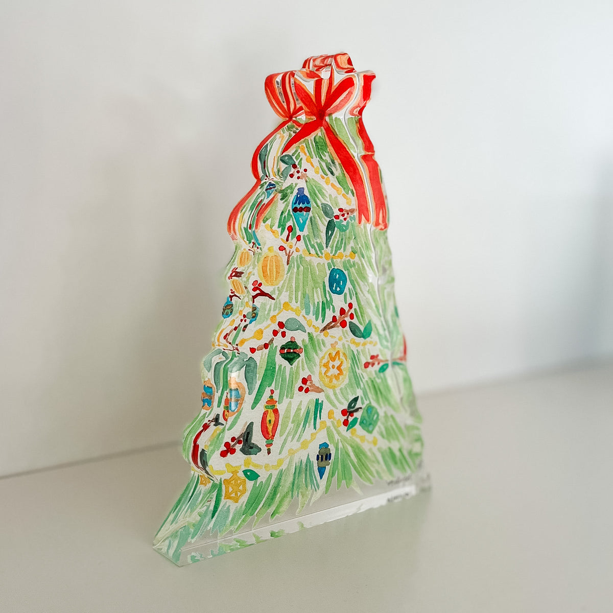 Acrylic Shelfie: Christmas Tree