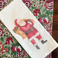 Santa Tea Towel