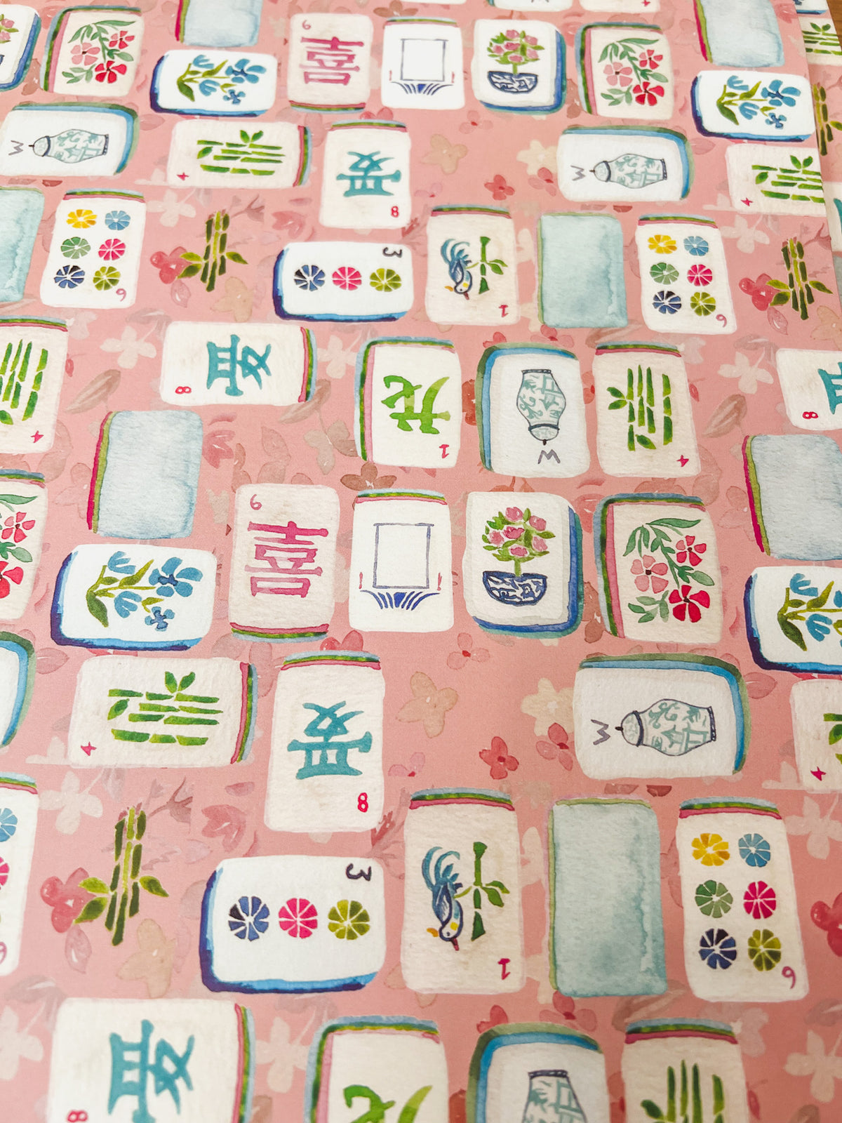 Mahjong Wrapping Paper Sheets