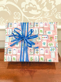 Mahjong Wrapping Paper Sheets