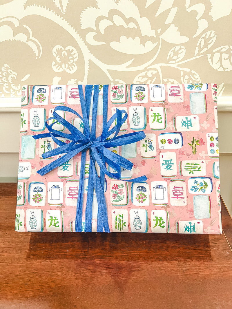 Mahjong Wrapping Paper Sheets