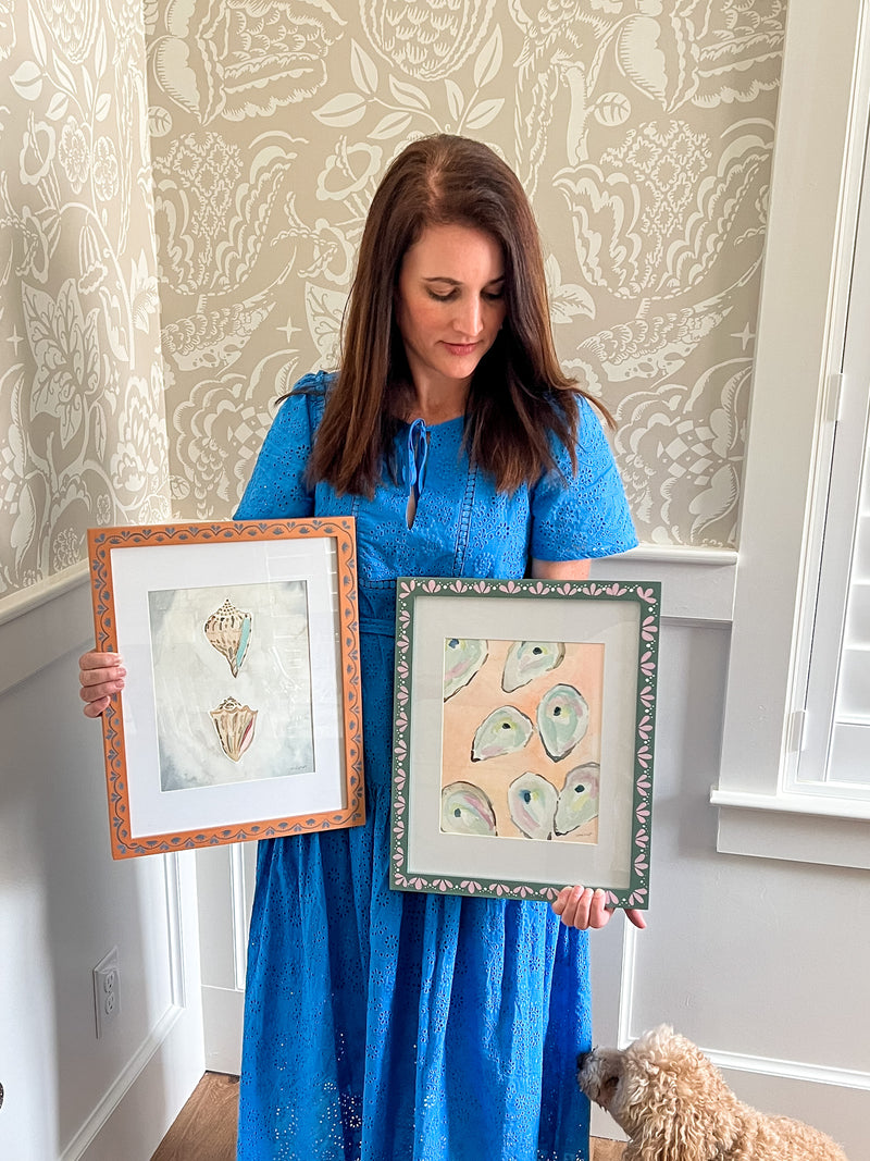 Shells Duo: Sienna Framed