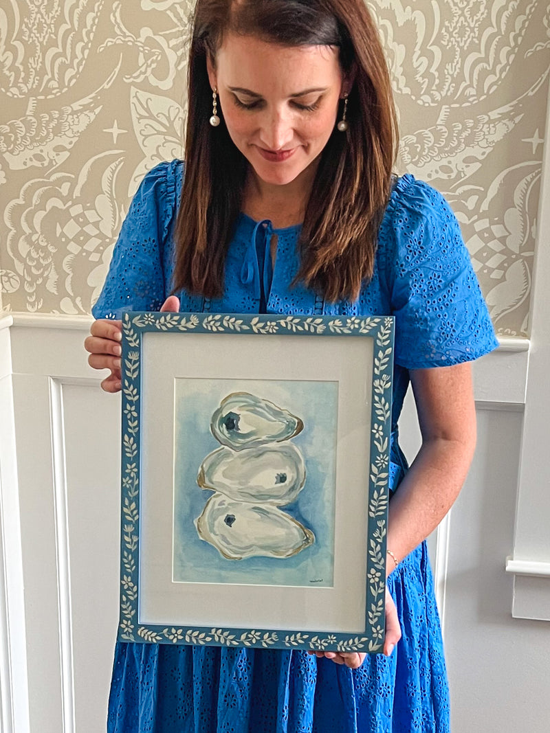 Oysters 3: Blue Framed