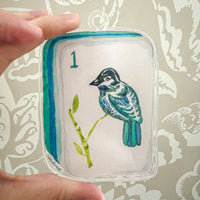 Bird Bam Tile Mahjong Ornament