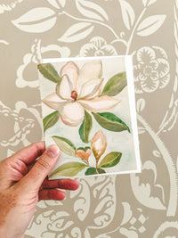 Magnolia - A2 greeting card