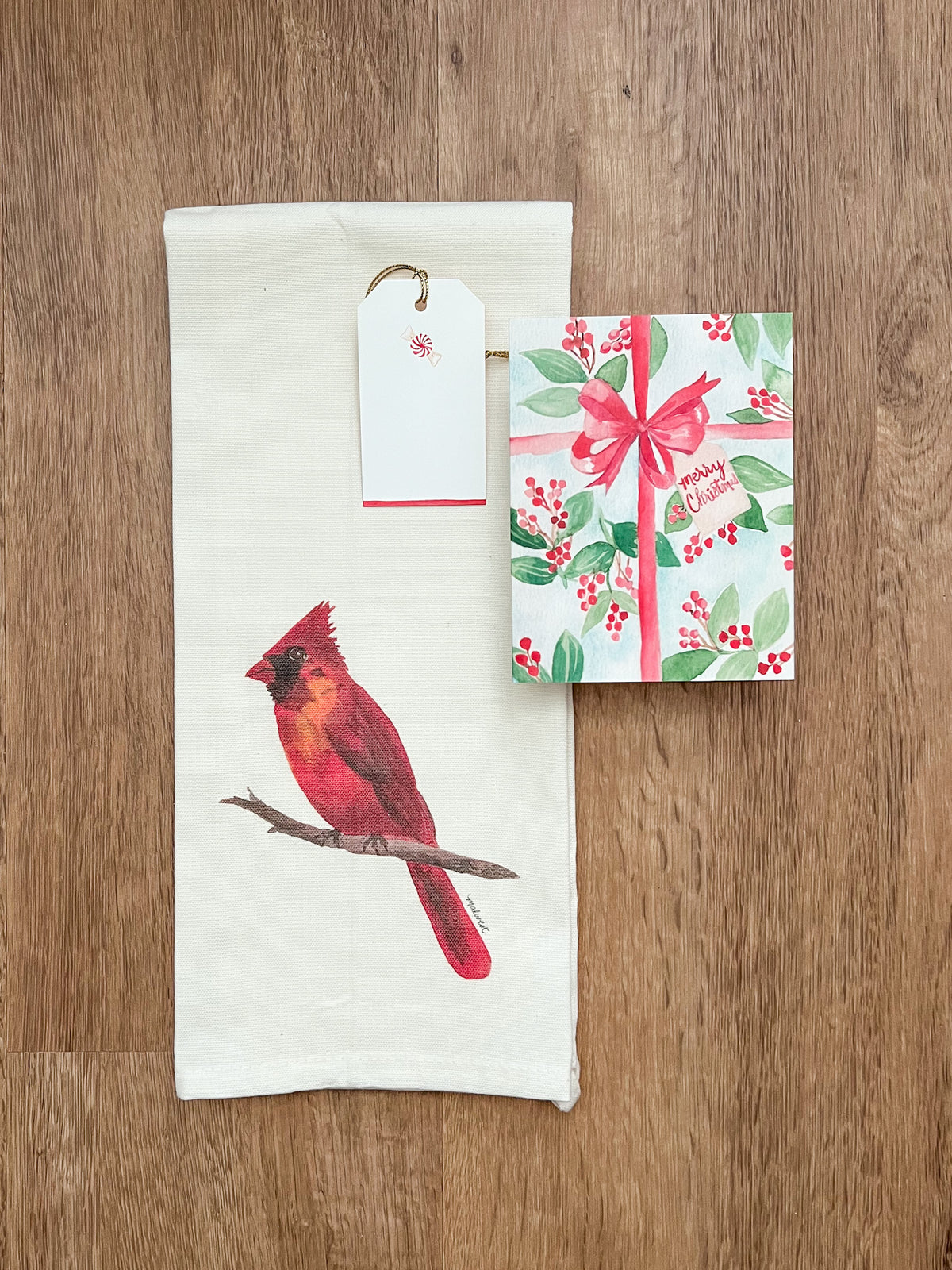 Cardinal Tea Towel