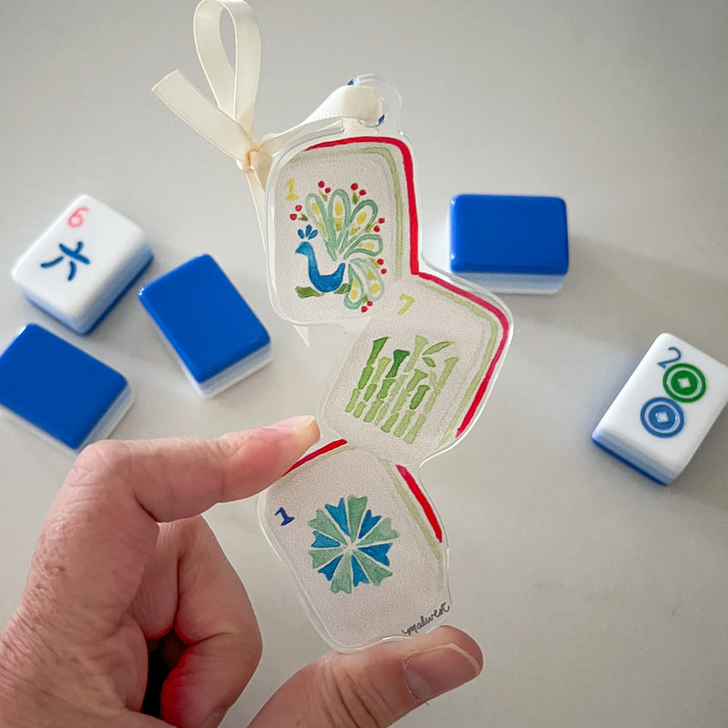 Merry Mahjong Ornament