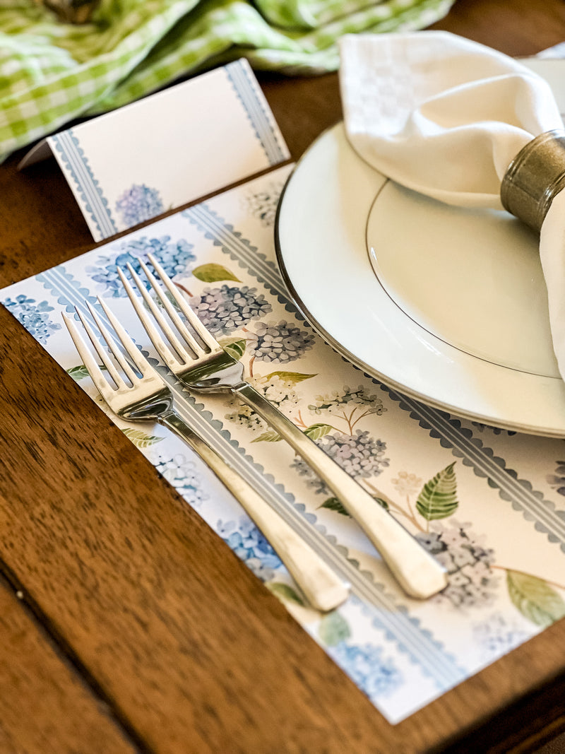 Hydrangea Placemats