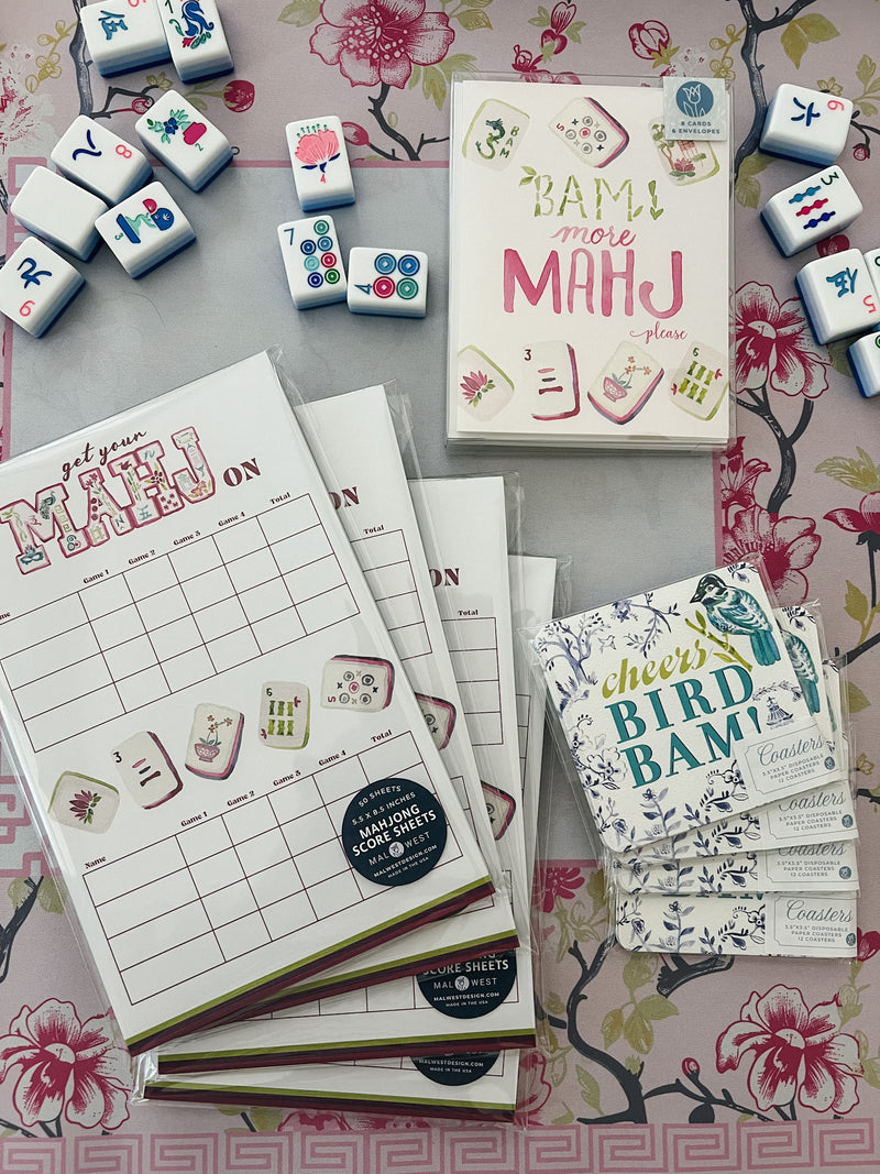 More Mahjong, Please! - A2 note card