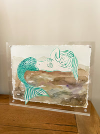 Mermaids + Mementos Original Painting: Adella