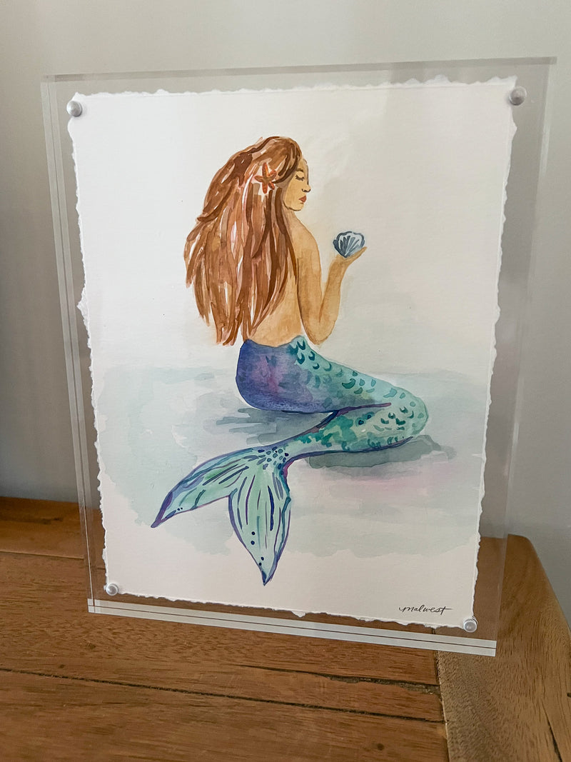 Mermaids + Mementos Original Painting: Alana