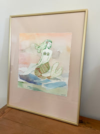 Mermaids + Mementos Original Painting: Sirena