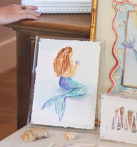 Mermaids + Mementos Original Painting: Alana