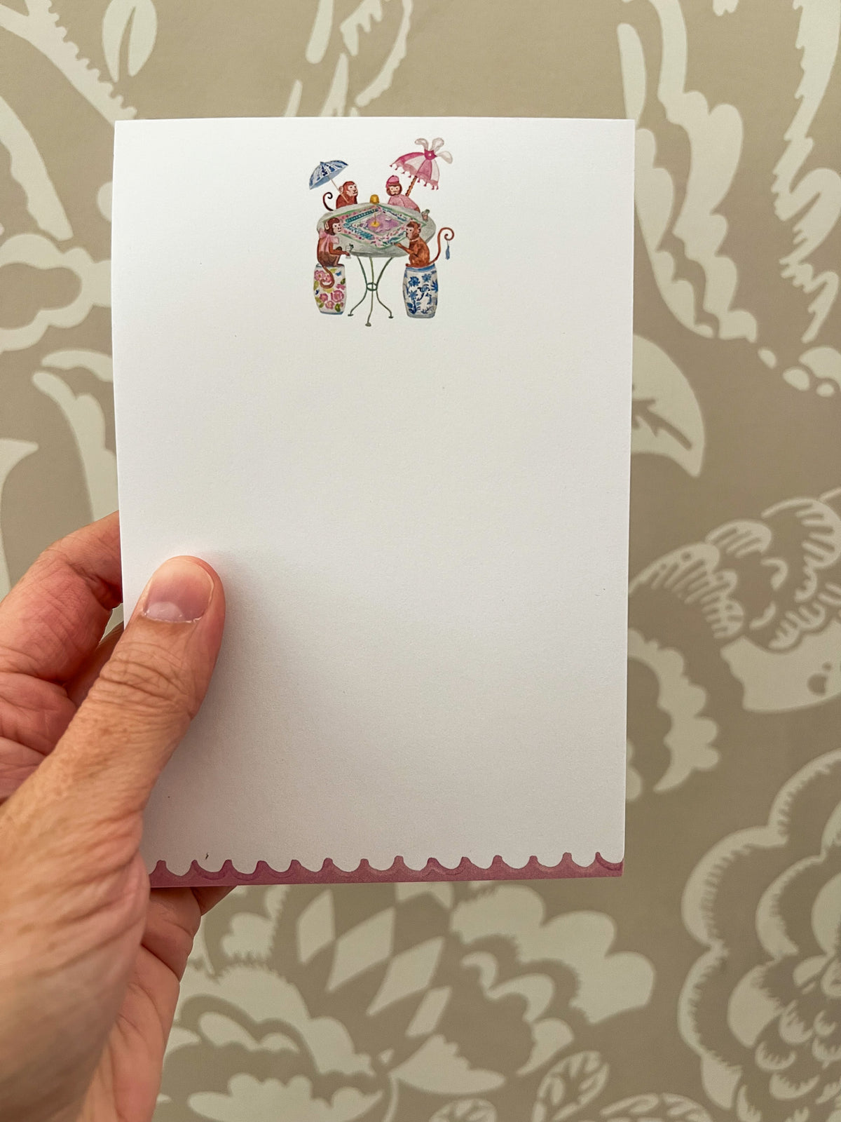 Mahjong Monkeys | 4x6” Notepad