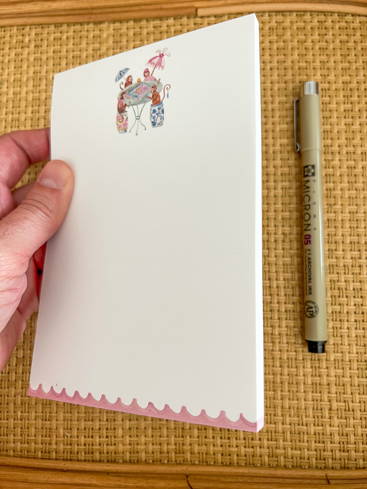 Mahjong Monkeys | 4x6” Notepad