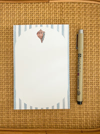 Watercolor Shell | 4x6” Notepad
