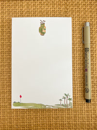 Golf | 4x6” Notepad