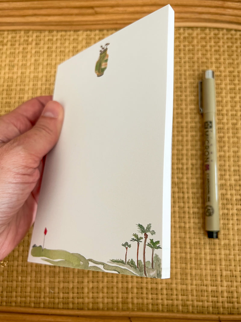 Golf | 4x6” Notepad