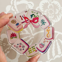 Mahjong Wreath Ornament - Coming Oct 15th
