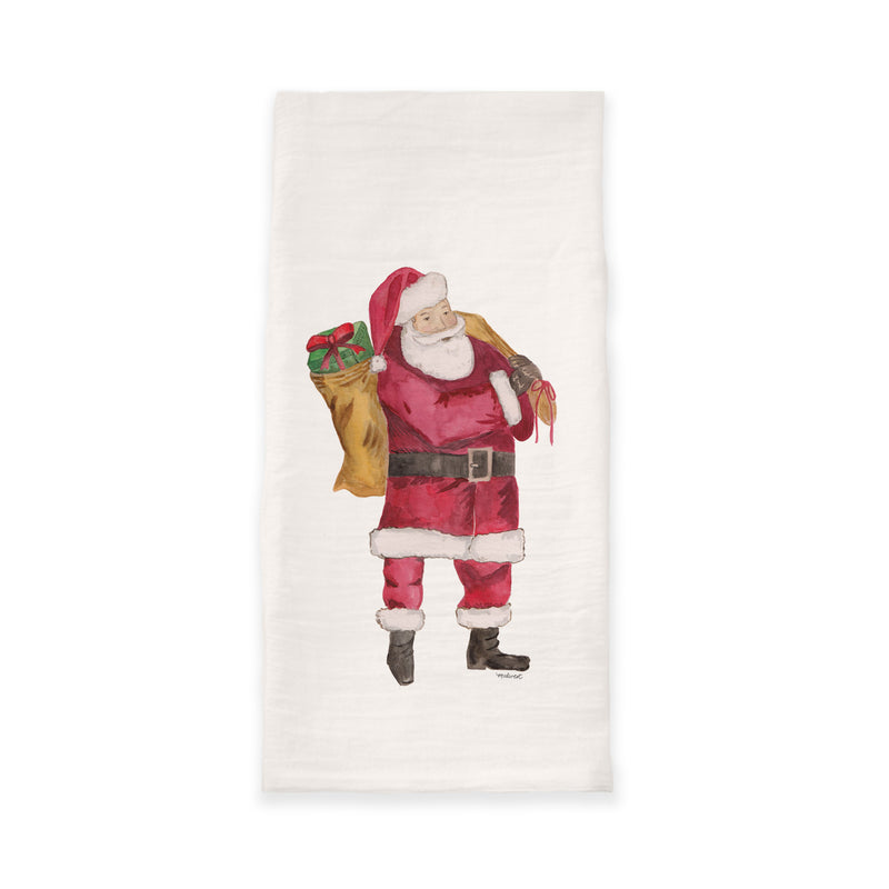 Santa Tea Towel