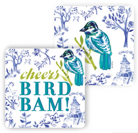 Mahjong Coasters Bird Bam - Set of 12
