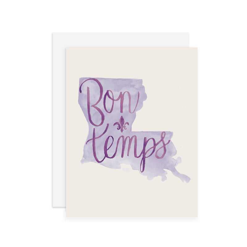 Louisiana Bon Temps - A2 notecard