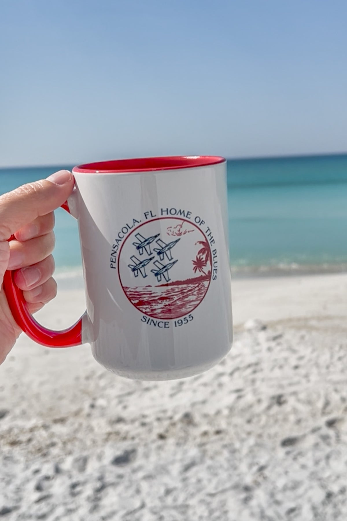 Red 15oz Home of the Blues Mug