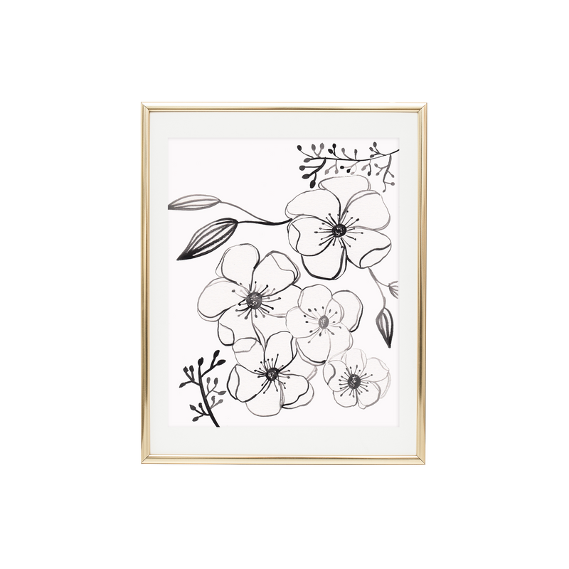 Anemone Floral Print