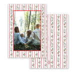 Christmas Ribbon Photo Card